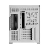CASE GAMDIAS AURA GC10M V2 ARGB WHITE – MICRO TOWER | 3 FAN ARGB | GPU 400MM